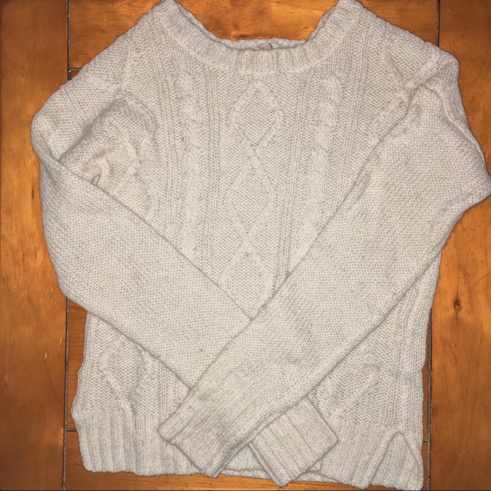 White sweater